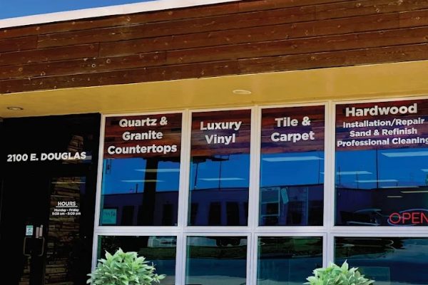Wichita Wood Floor Specialists storefront on East Douglas in Wichita